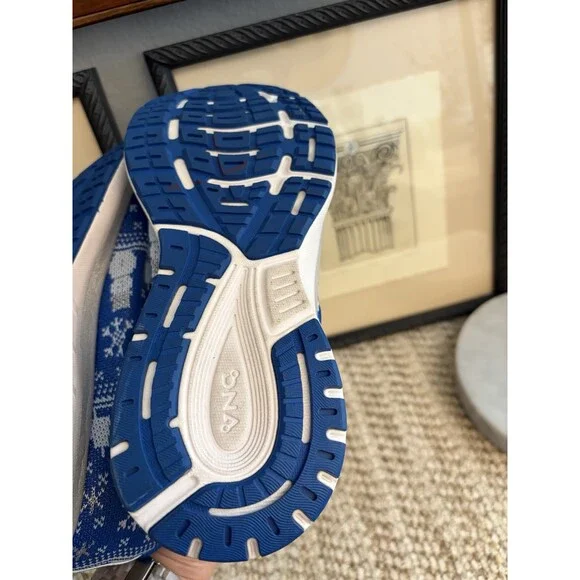 Brooks Revel 3 Run Merry Ugly Sweater Christmas Women’s Running Shoes Blue 8B - Picture 11 of 11